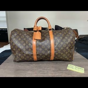 ❌❌SOLD❌❌ Louis Vuitton Monogram Keepall 50
